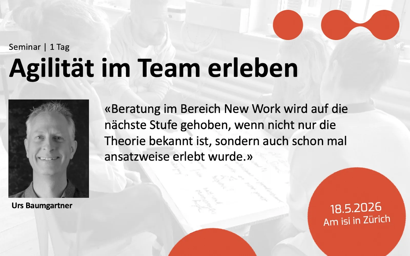 Agilität im Team erleben
